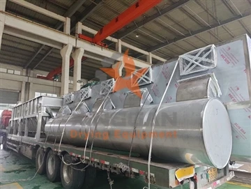 XF-series Horizontal Fluidized Bed Dryer Loading To Pakistan
